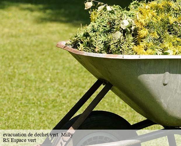 evacuation de dechet vert   milly-50600 RS Espace vert