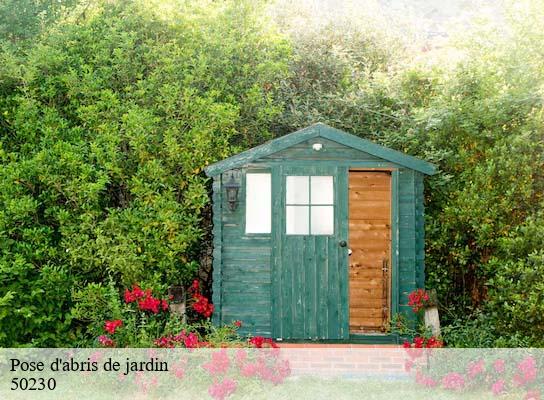 Pose d'abris de jardin  agon-coutainville-50230 RS Espace vert