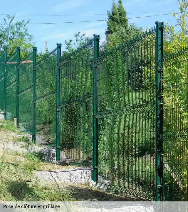 Pose de clôture et grillage  vengeons-50150 RS Espace vert